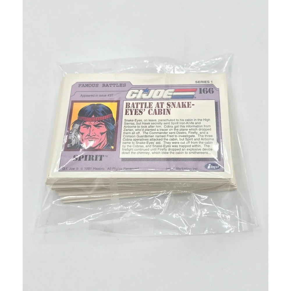 Vintage G.I. Joe Rank & File Cars Trading Card Set‎ (1991)